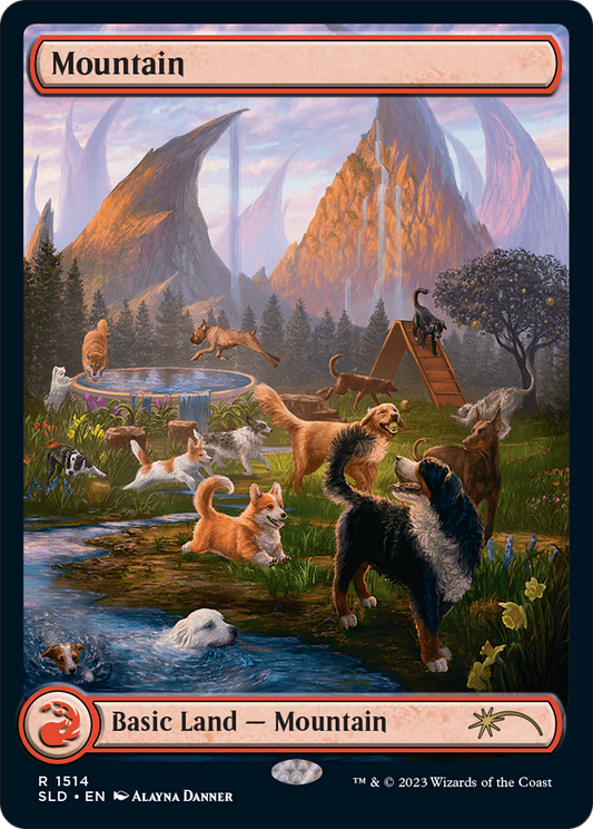 Mountain (SLD-1514) (Full Art) (Foil)
