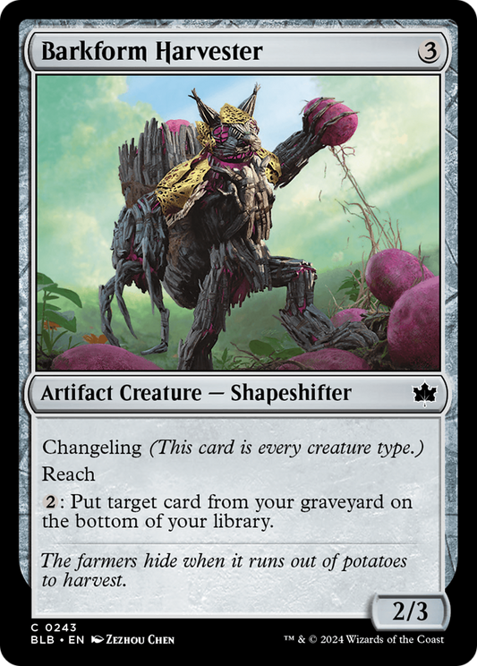 Barkform Harvester (BLB-243) (Foil)