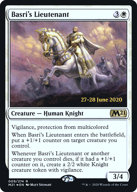 Basri's Lieutenant (PRE-09S) (Foil)