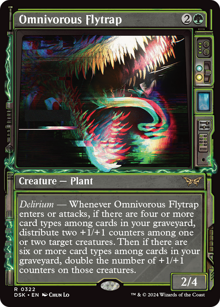 Omnivorous Flytrap (DSK-322) (Showcase) (Foil)