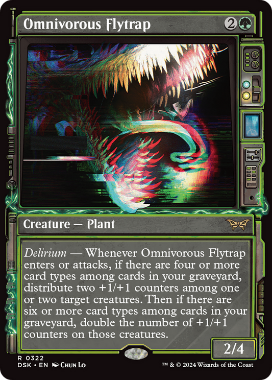 Omnivorous Flytrap (DSK-322) (Showcase) (Foil)
