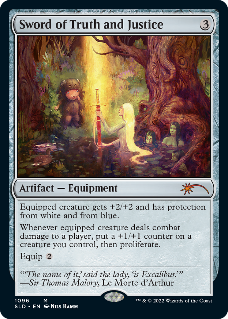 Sword of Truth and Justice (SLD-1096) (Foil)