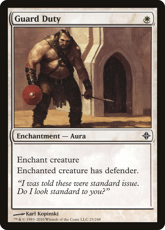 Guard Duty (ROE-023) (Foil)