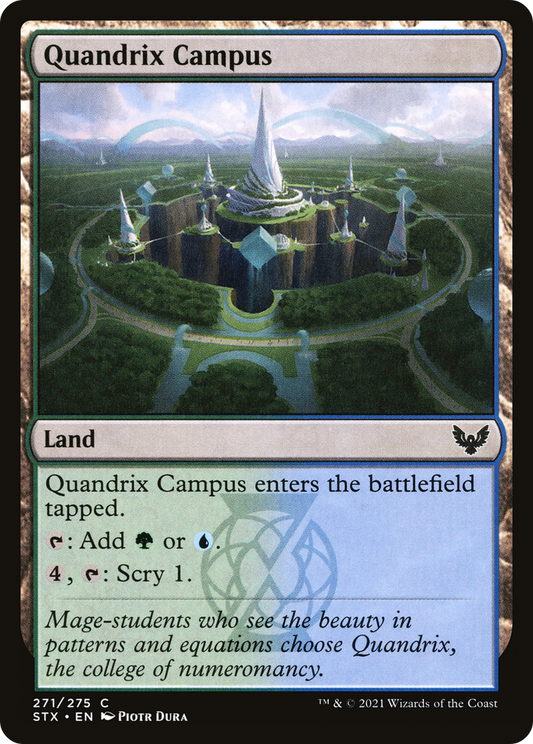 Quandrix Campus (STX-271) (Foil)