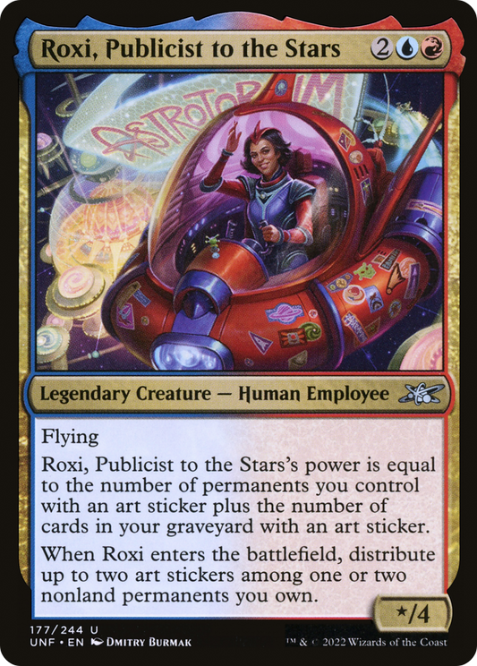 Roxi, Publicist to the Stars (UNF-177) (Foil)
