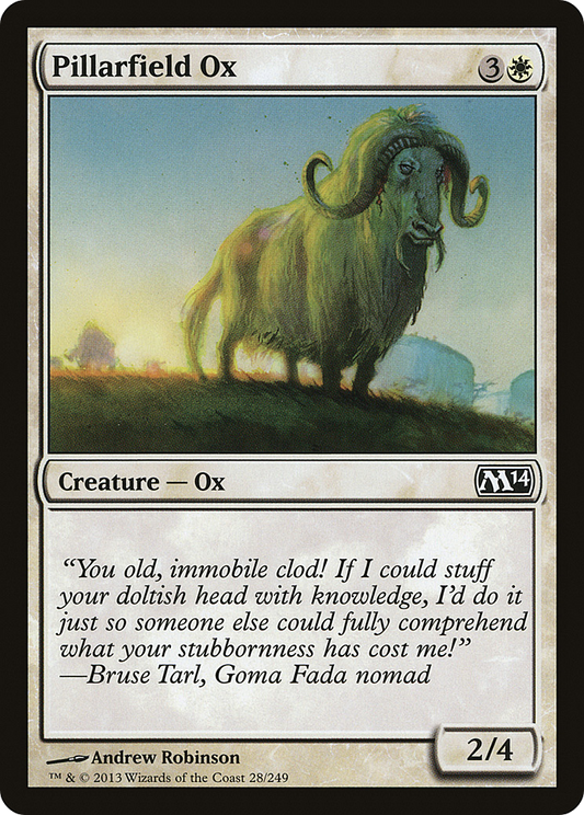 Pillarfield Ox (M14-028)