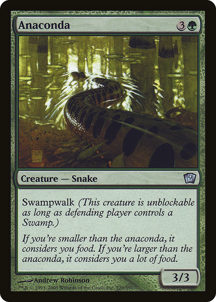 Anaconda (9ED-229★) (Foil)