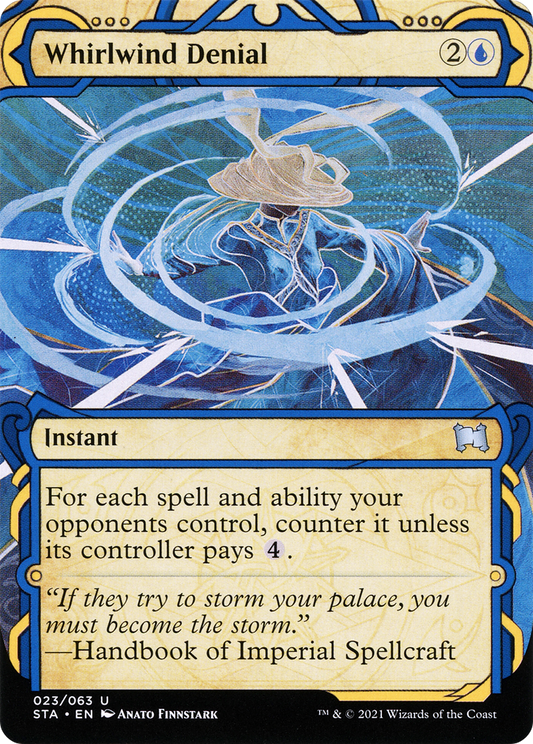 Whirlwind Denial (STA-023) (Showcase) (Borderless)