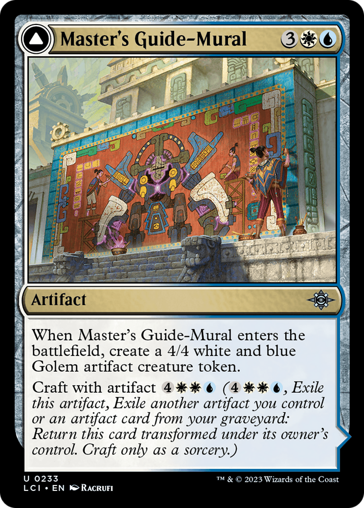 Master's Guide-Mural // Master's Manufactory (LCI-233)
