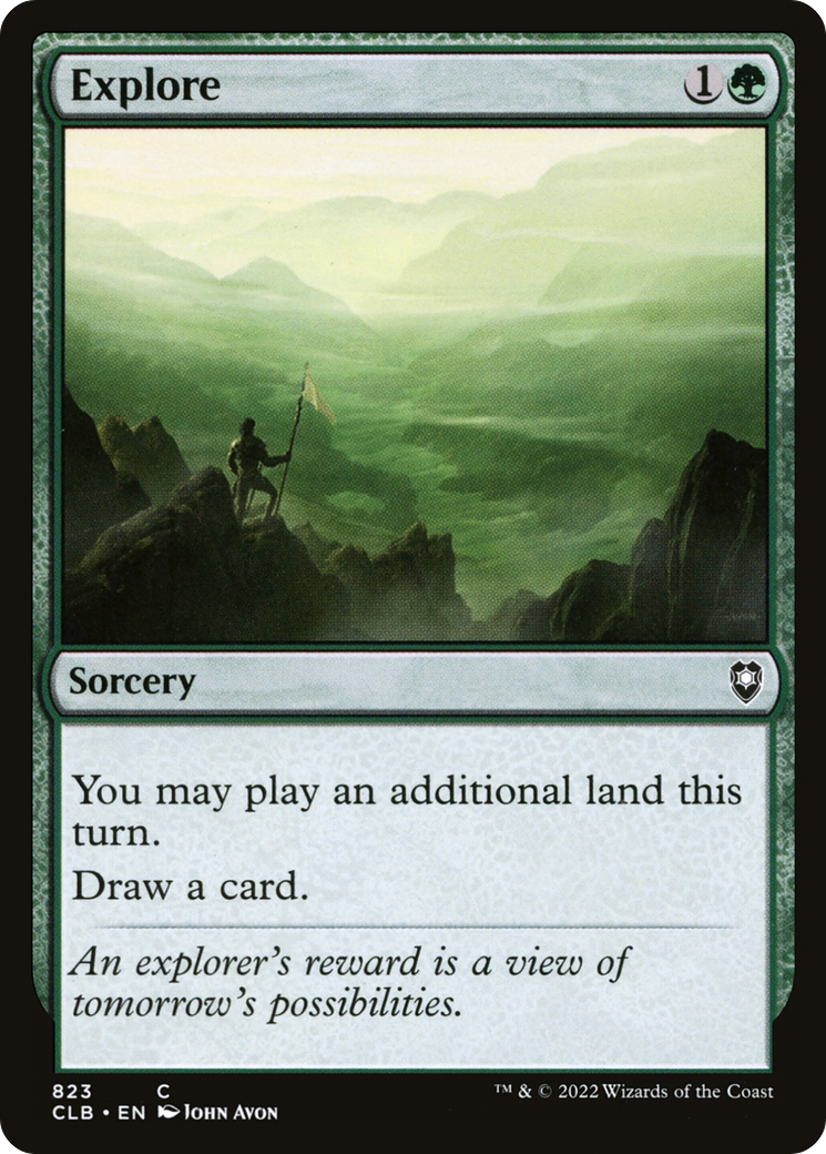 Explore (CLB-823)
