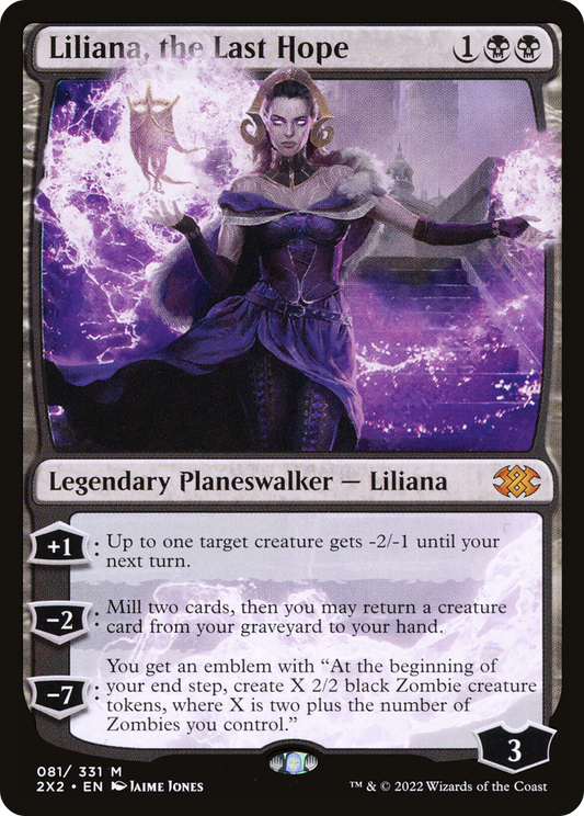 Liliana, the Last Hope (2X2-081) (Foil)
