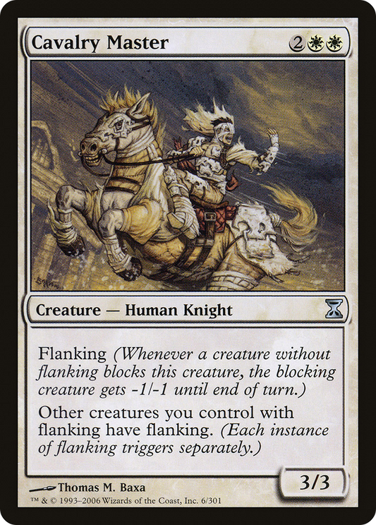 Cavalry Master (TSP-006) (Foil)