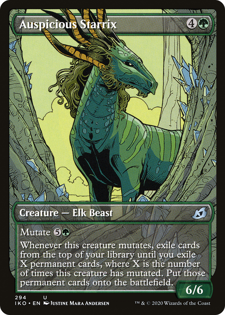 Auspicious Starrix (IKO-294) (Showcase) (Foil)