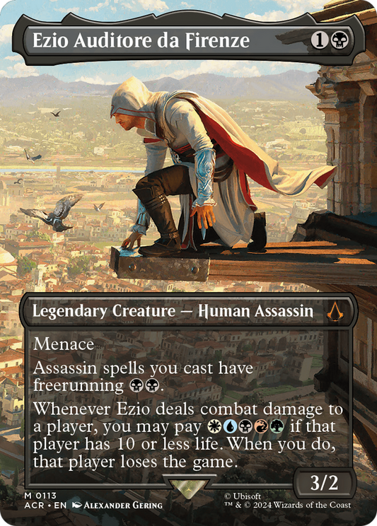 Ezio Auditore da Firenze (ACR-113) (Borderless) (Foil)