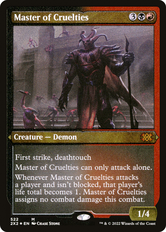 Master of Cruelties (2X2-522) (Etched Foil)