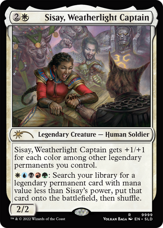 Sisay, Weatherlight Captain (SLD-9999)
