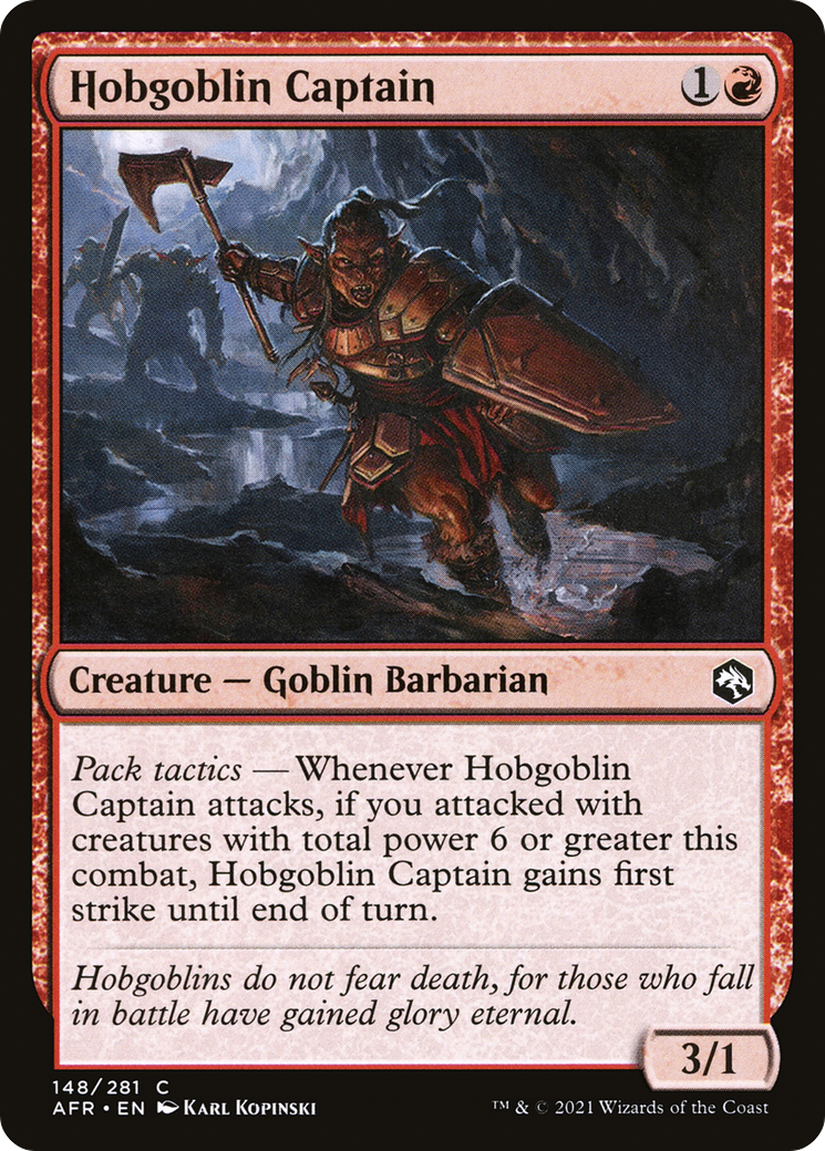 Hobgoblin Captain (AFR-148) (Foil)