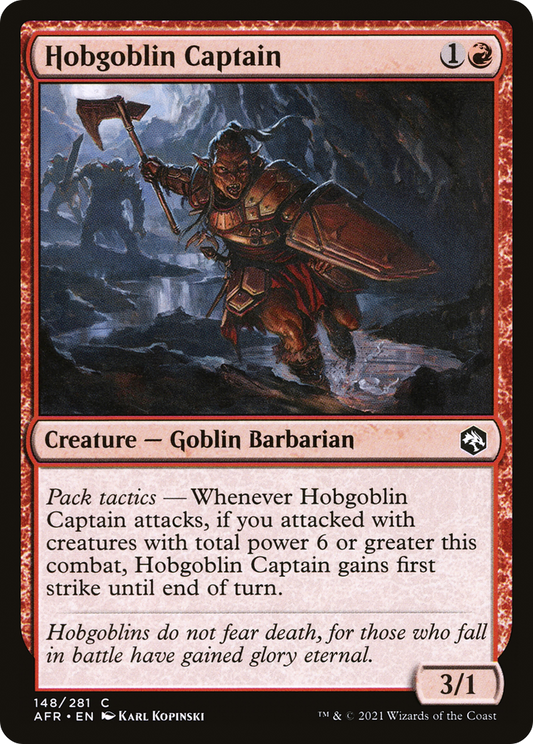Hobgoblin Captain (AFR-148) (Foil)