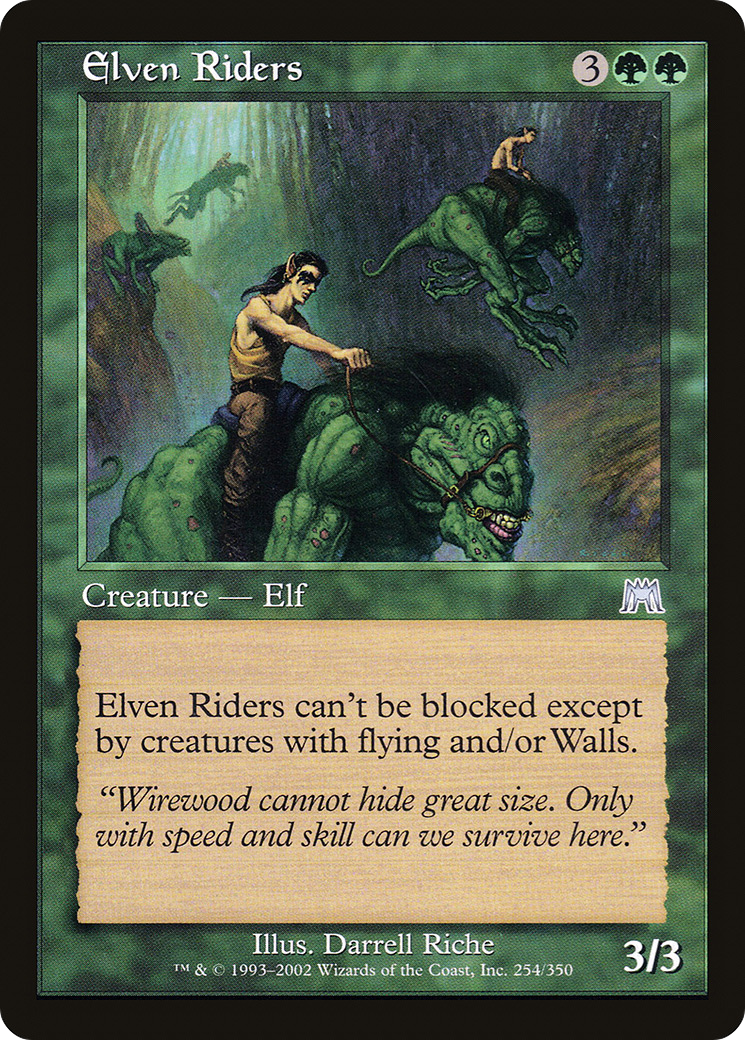 Elven Riders (ONS-254) (Foil)