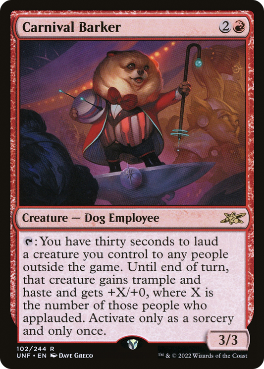 Carnival Barker (UNF-102)