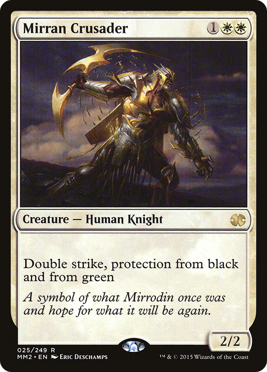 Mirran Crusader (MM2-025) (Foil)