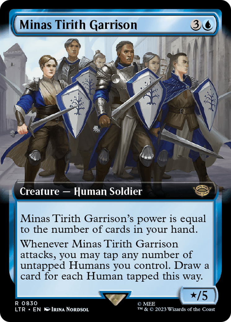 Minas Tirith Garrison (LTR-830) (Extended Art)