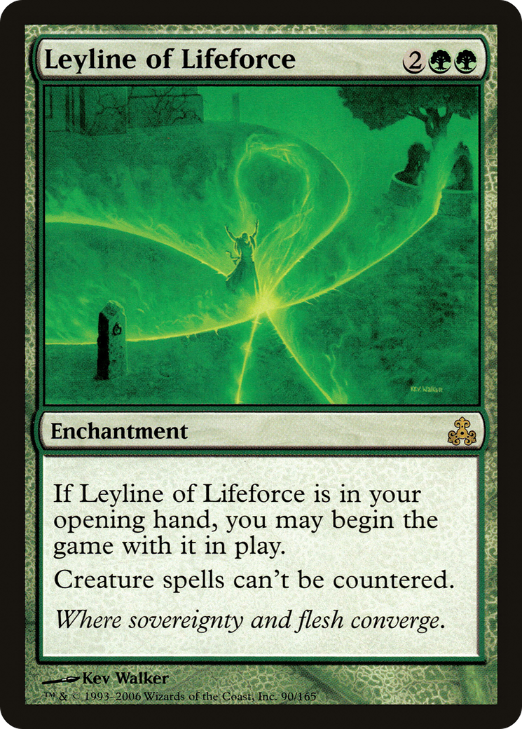 Leyline of Lifeforce (GPT-090) (Foil)