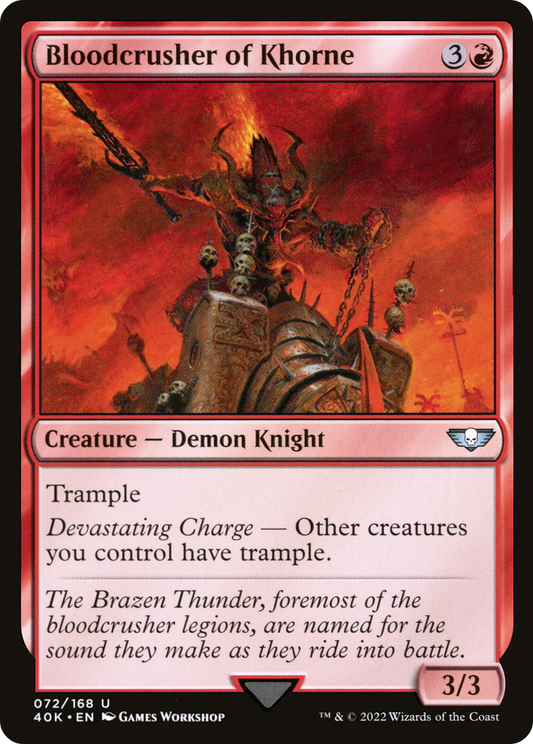 Bloodcrusher of Khorne (40K-072)