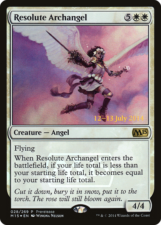 Resolute Archangel (PRE-028) (Foil)