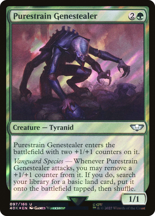 Purestrain Genestealer (40K-97★) (Surge Foil)
