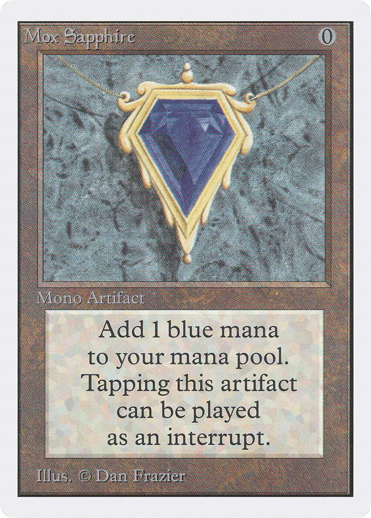 Mox Sapphire (2ED-266)