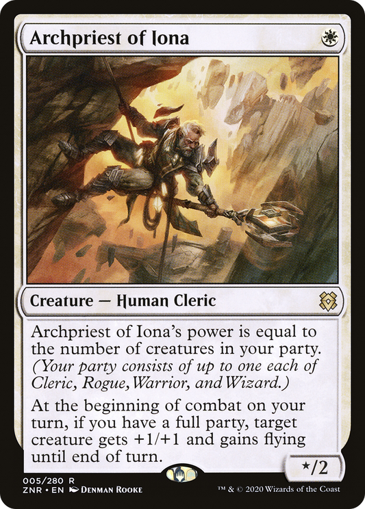 Archpriest of Iona (ZNR-005) (Foil)