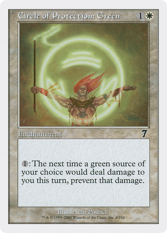 Circle of Protection: Green (7ED-008)