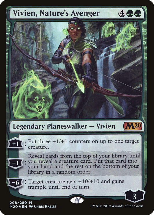 Vivien, Nature's Avenger (M20-298) (Foil)