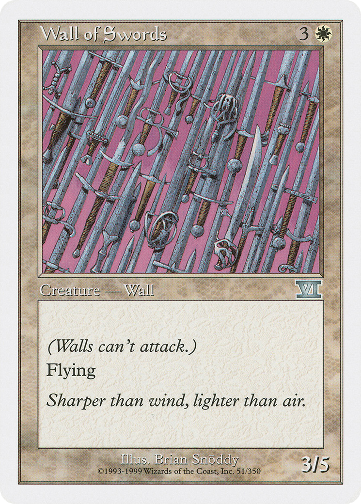 Wall of Swords (6ED-051)