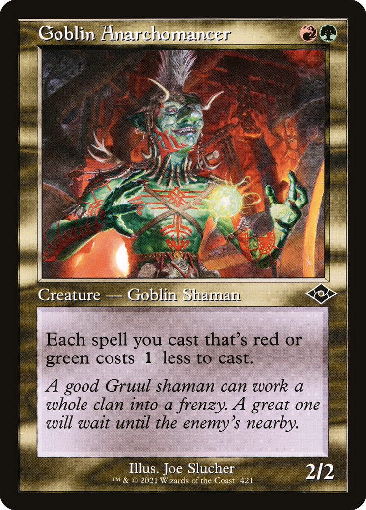 Goblin Anarchomancer (MH2-421) (Etched Foil)