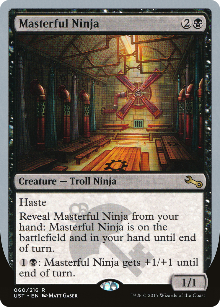 Masterful Ninja (UST-060) (Foil)