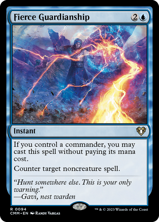 Fierce Guardianship (CMM-094) (Foil)