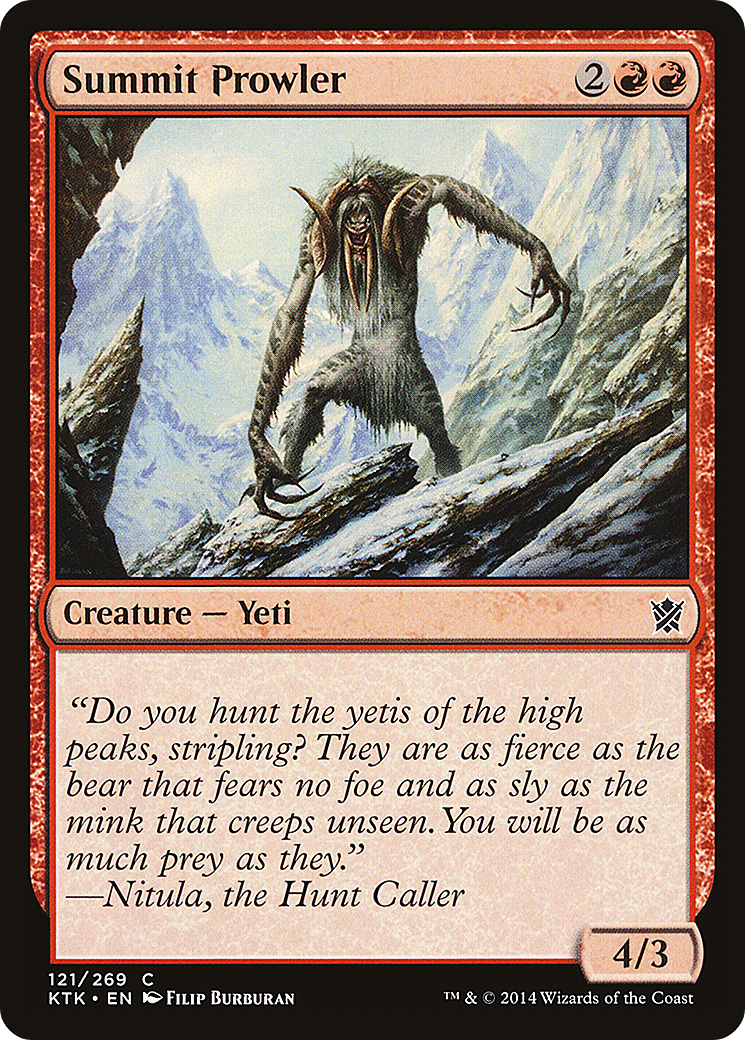 Summit Prowler (KTK-121) (Foil)