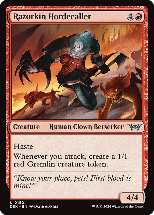 Razorkin Hordecaller (DSK-152) (Foil)