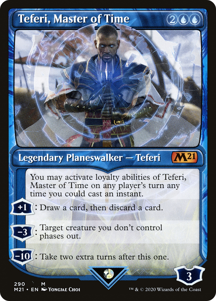 Teferi, Master of Time (M21-290) (Showcase)
