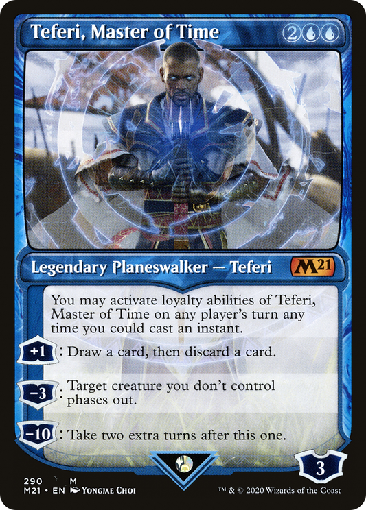 Teferi, Master of Time (M21-290) (Showcase) (Foil)
