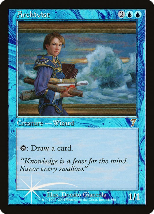 Archivist (7ED-61★) (Foil)