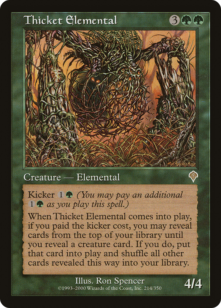 Thicket Elemental (INV-214)
