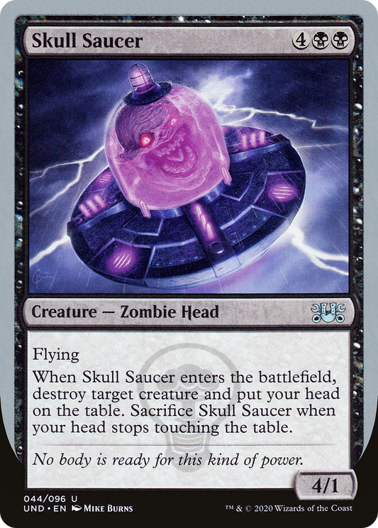 Skull Saucer (UND-044)
