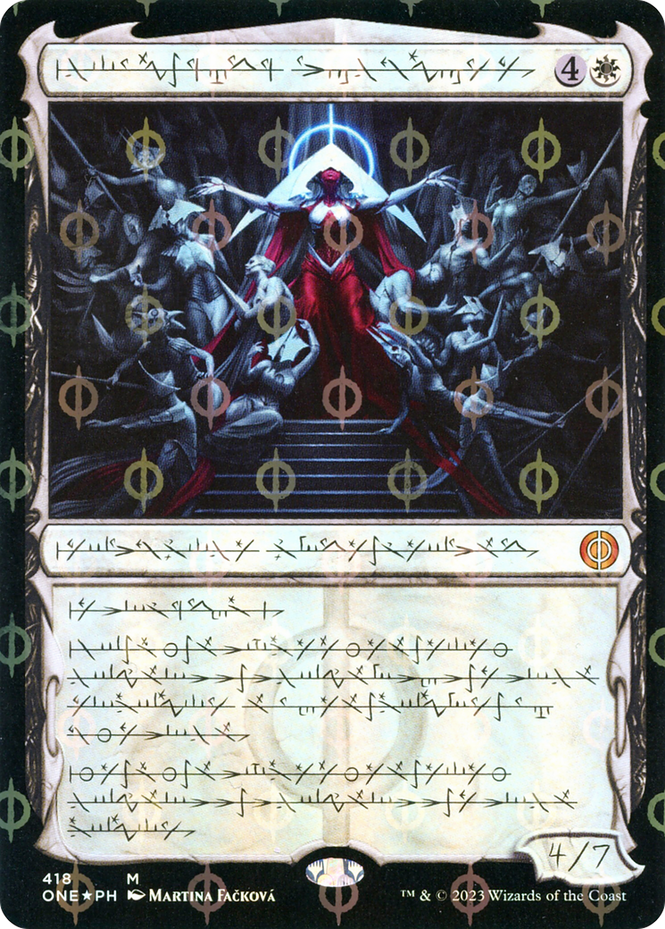 Elesh Norn, Mother of Machines (ONE-418) (Showcase) (Compleat Foil)