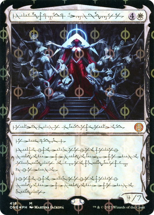 Elesh Norn, Mother of Machines (ONE-418) (Showcase) (Compleat Foil)