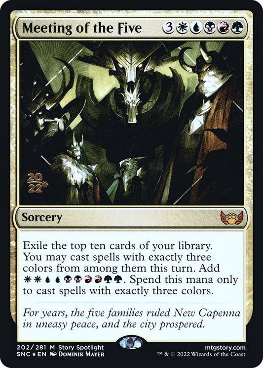 Meeting of the Five (PRE-202S) (Foil)