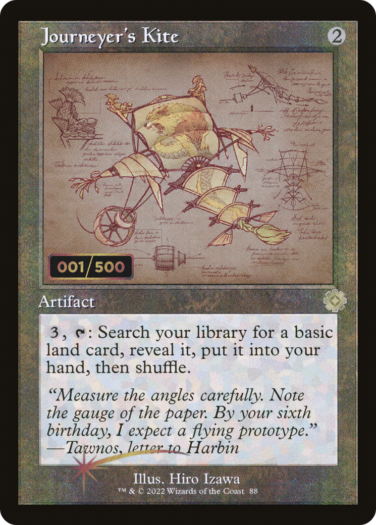 Journeyer's Kite (BRR-88Z) (Foil) (Serialized)