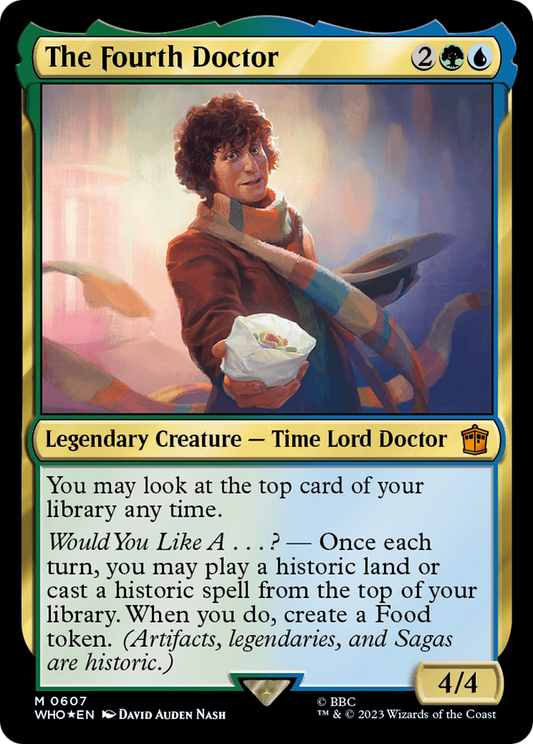 The Fourth Doctor (WHO-607) (Surge Foil)